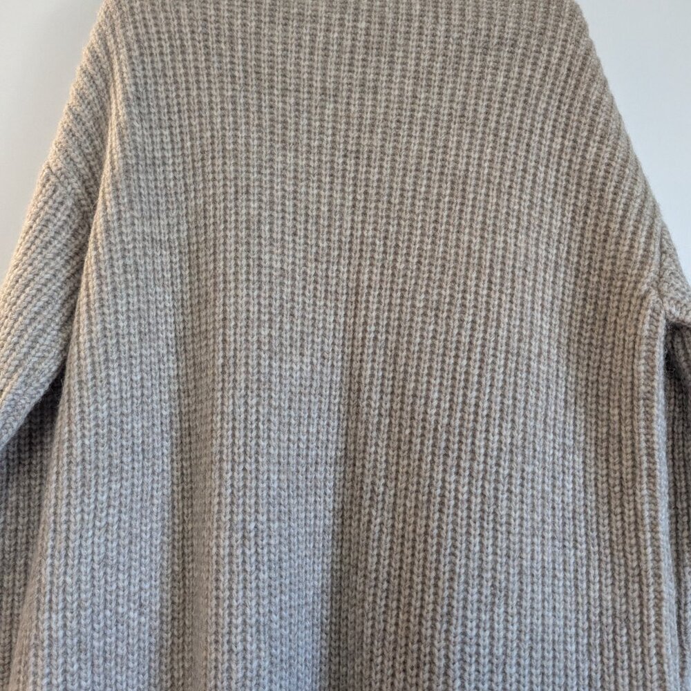 NWOT DOEN Women's Pacha Duster Oatmeal Size M Sweater Cardigan - Picture 15 of 15